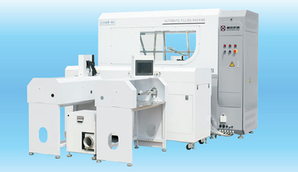 两头八称全自动充绒/充棉两用机RM2-8单面